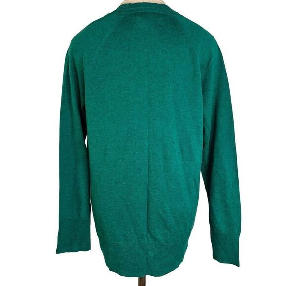 Eddie Bauer Green Cardigan Sweater - Picture 2 of 11